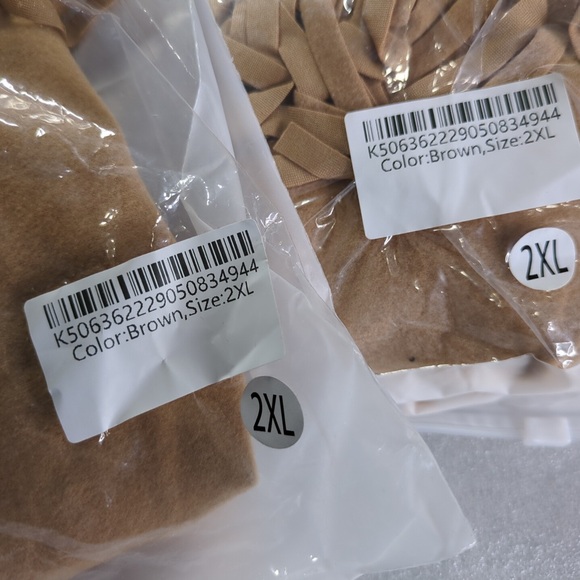 🎉 3/$20 3x 👯♀️Host Pick⚡️Brown Fringe Asymmetrical Faux Wrap Skirt - Picture 8 of 10